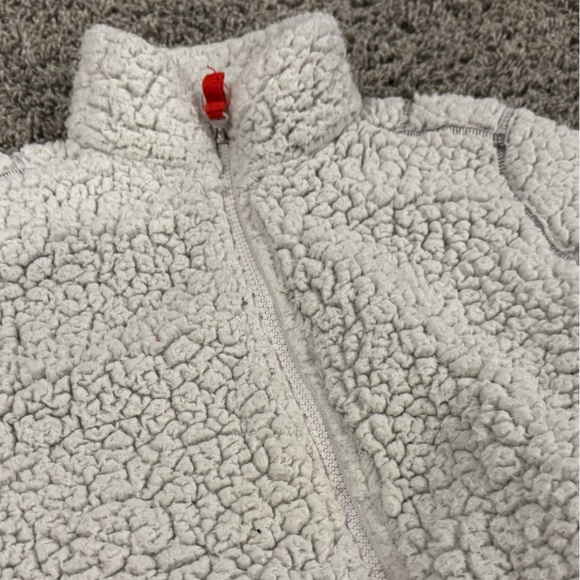 Free People Kids Textured Sherpa Jacket, size 7 - Picture 3 of 7